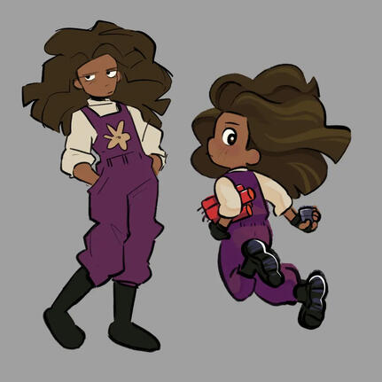 Sketches of character from personal project "Tumbleweed Annie" Sketches of character from personal project "Tumbleweed Annie"